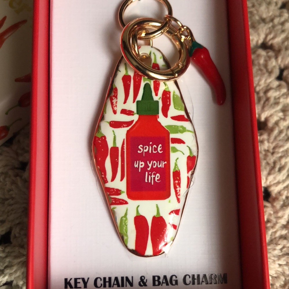 Piper K Chili Pepper Keychain and Bag Charm - Picture 2 of 5